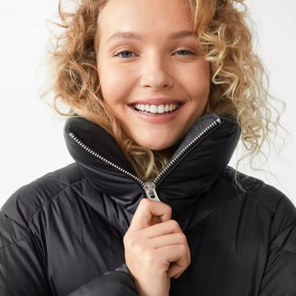 & Other Stories Oversized Sculpted Puffer Jacket - Picture 9 of 13